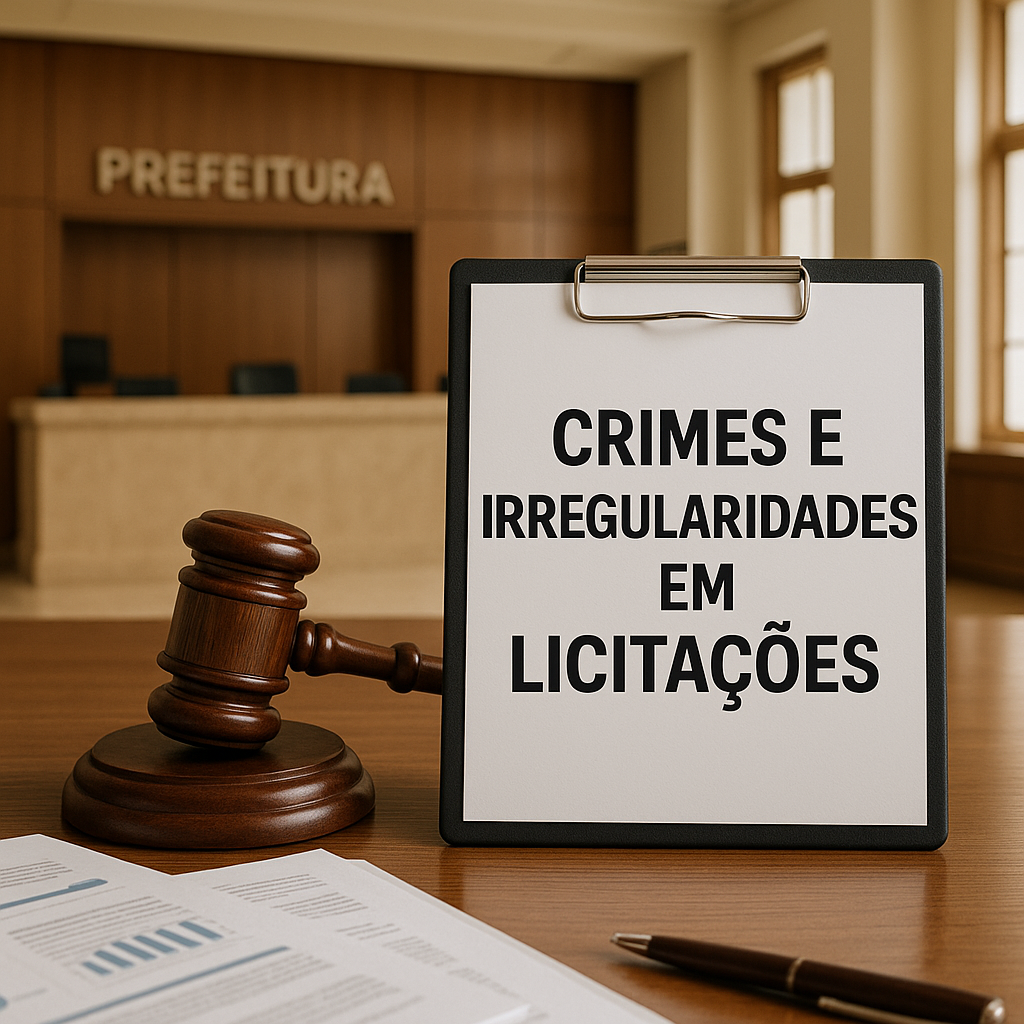 Crimes e Irregularidades em Licitações Públicas: O que é suspeito, mas nem sempre ilegal e quais os cuidados necessários.