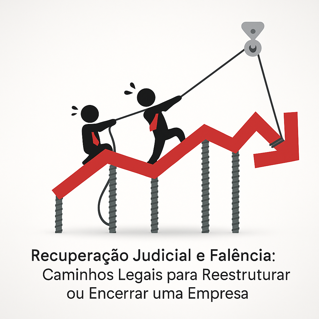 Recuperação Judicial e Falência: Caminhos Legais para Reestruturar ou Encerrar uma Empresa