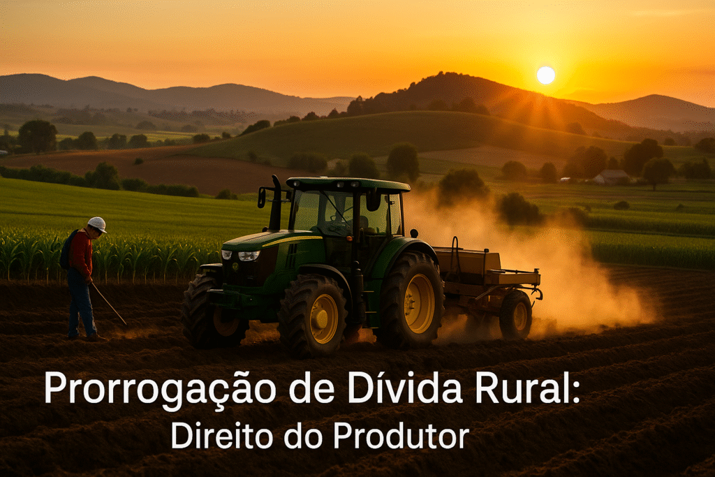 Prorrogação de Dívida Rural: medidas judiciais e alternativas para proteger o produtor rural.