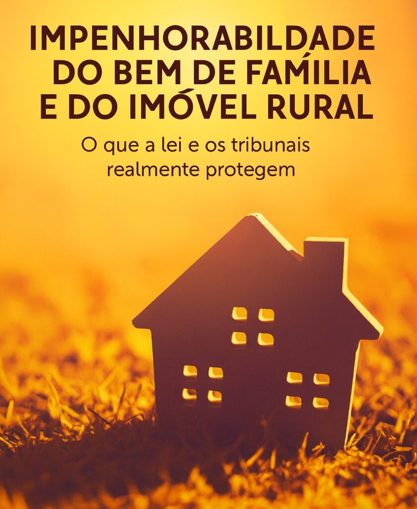 Impenhorabilidade do Bem de Família e do Imóvel Rural: o que a lei e os tribunais realmente protegem.