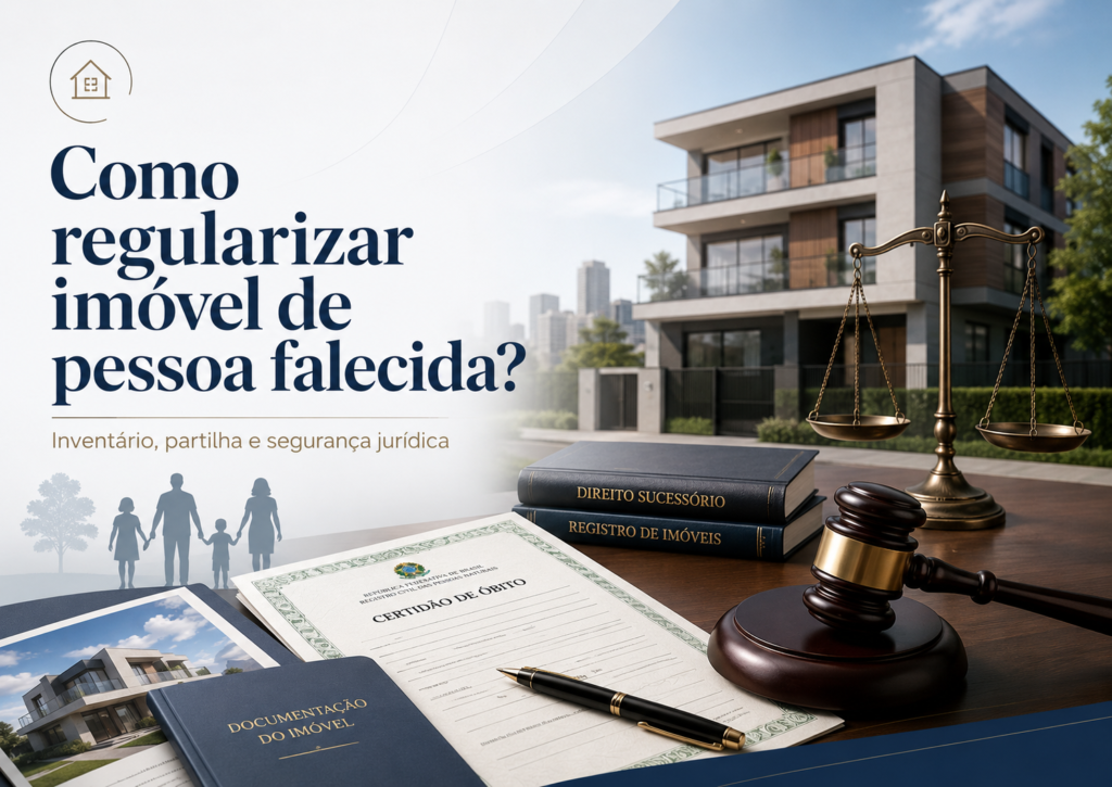 É possível vender o imóvel sem fazer inventário? Como regularizar imóvel de pessoa falecida.